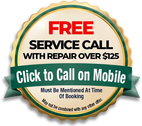 Free Service Call with Any Repair Over $125